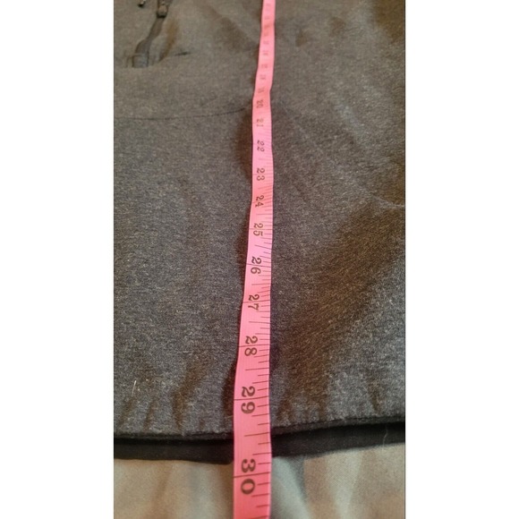 Quicksilver Mens Gray Hooded Sweatshirt Hoodie Half Zip Sz Large‎ - Picture 8 of 11